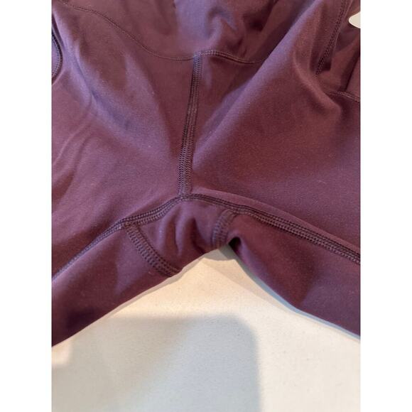 Lululemon Speed Up Crop 21" Black Cherry - Picture 6 of 6